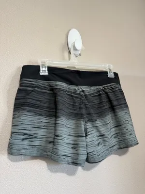 Nike Women's Medium Black and Gray Athletic Shorts thumbnail 2