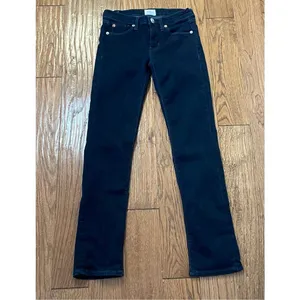 Hudson Krista dark wash low rise super skinny jeans 24 thumbnail 4