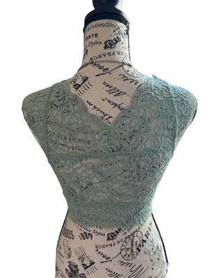 Lace Crop Top thumbnail 3