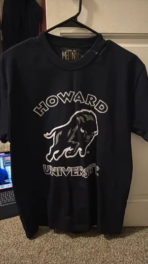 howard university shirt Black thumbnail 1