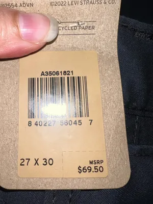Levi's High-Waisted Mom Jeans 27x30 Black thumbnail 4