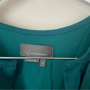 Anthropologie The Somerset Silky Satin Tiered Midi Dress in Size XS thumbnail 5