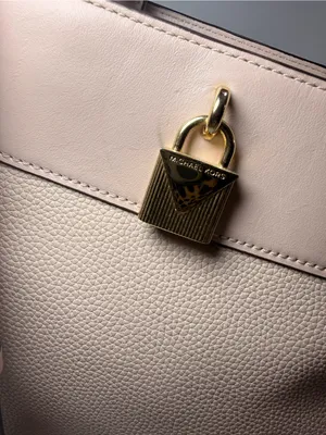 Michael Kors Blush Pink Leather 2-Way Satchel Crossbody Bag AV-1807 thumbnail 13
