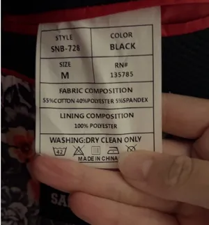 Black blazer Size M thumbnail 3