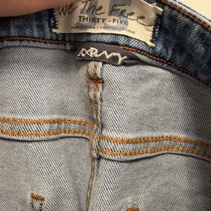 Free People Light Blue Denim Ankle Jeans thumbnail 2