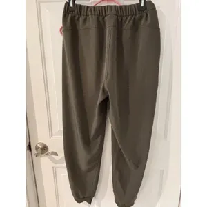 Avia Women Olive Green‎ Jogger Lg 12/14 Drawstring Waist Comfort Fit Pockets thumbnail 3