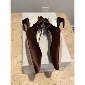 Tuckernuck Brown Suede Olivia Slingback Chocolate Brown Size 6 NEW thumbnail 4