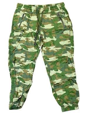BCG Green Camouflage Utility Joggers Large thumbnail 1