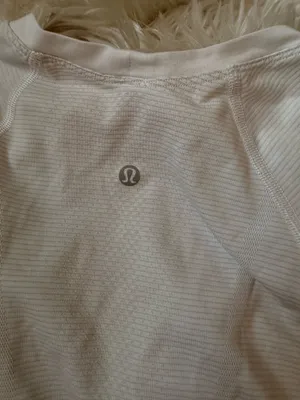 White Lululemon Swiftly Long Sleeve thumbnail 3