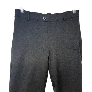 Betabrand Dress Pant Yoga Pants Charcoal Gray Straight Leg Work‎ Office Mens M thumbnail 4