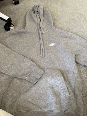 Nike Hoodie Grey Sweatshirt Women’s thumbnail 1
