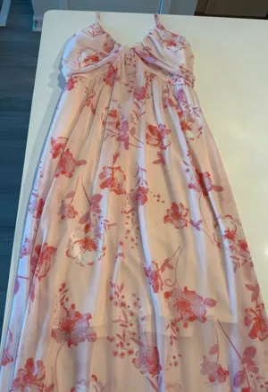 Peach Love Pink Sun Dress thumbnail 1