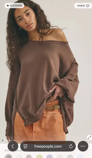 Free People Camden Sweatshirt thumbnail 1
