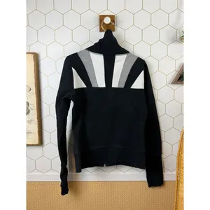 Lululemon Vintage Black Igloo Sunrise Full Zip Fleece Jacket - Size - 8 thumbnail 2