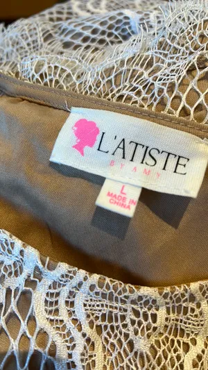 L'ATISTE White Lace Two Piece Set thumbnail 3