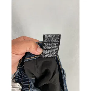 Madden NYC Womens Wide Leg Jeans Crossover Waist Dark Indigo Wash Size L 12-14 thumbnail 7