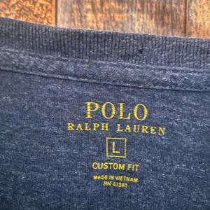 Polo Ralph Lauren Classic Navy Blue Long Sleeve rr thumbnail 7