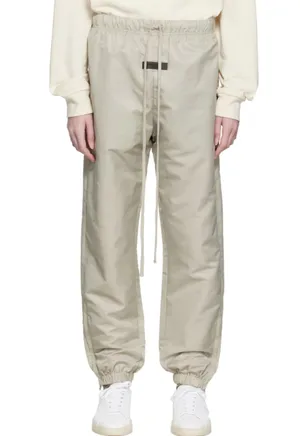 Essentials Gray Nylon Track Pants thumbnail 2