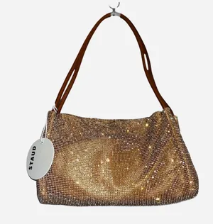 Staud Penny Crystal Mesh Shoulder Bag thumbnail 8