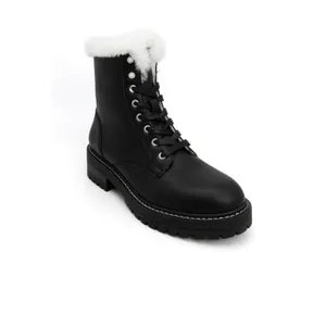 Sugar fur top lace up boot sz 9 thumbnail 4