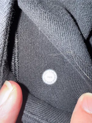 Lululemon Scuba Oversized 1/2 Zip Hoodie Black XS/S thumbnail 3