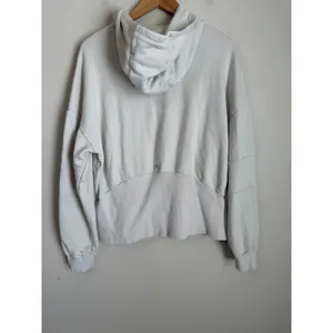 Alo Yoga Hoodie Womens Small Bone White Relaxed Fleece Pullover Sweatshirt thumbnail 7