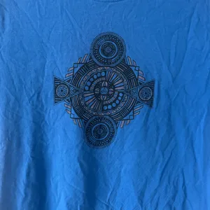 PrAna Blue T-Shirt Size Medium 100% Organic Cotton thumbnail 2