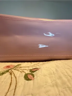 Ted Baker Pink Patent tote bag with Signature Bow Accent NWT thumbnail 8