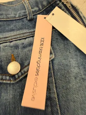 NWT AQUA Denim Button-Down Skort - Size XXL thumbnail 5