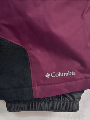 Columbia Omni Tech Snow Pants Womens L Purple Omni Heat Waterproof Breathable thumbnail 3