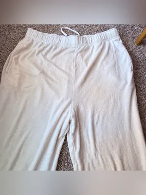 Quince Brushed Lounge Pants Medium Ecovero Knit Soft Cozy Minimalist thumbnail 2