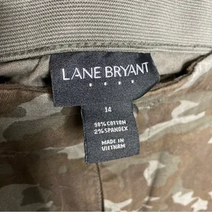 Lane Bryant distressed camouflage‎ pants size 14 thumbnail 4