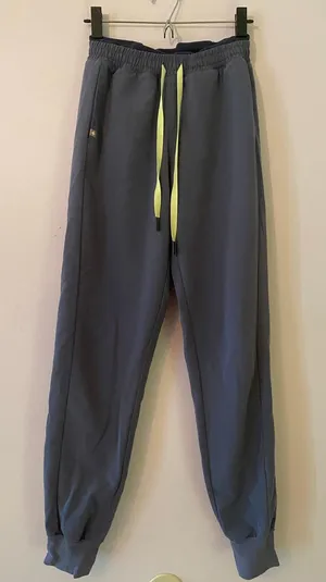 FIGS Space Gray Blue Mari Jogger Scrub Pants Uniform Women's size Small Tall thumbnail 1