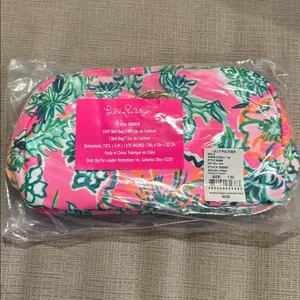 Lilly Pulitzer belt bag NEW Soleil Pink Perfect Poppy thumbnail 3