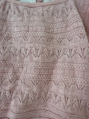 Pink Floral Crochet Top thumbnail 4