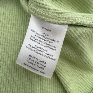 Anthropologie Dolan puff ruffle sleeve top lime green sz‎ XS thumbnail 3