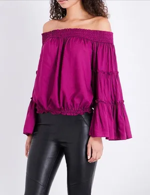 (L) Free people blouse thumbnail 1