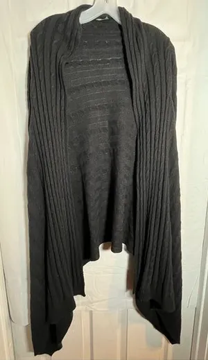 Lauren Ralph Lauren Waterfall Cardigan Womens Sz Medium Wool‎ Rabbit Hair Blend thumbnail 1
