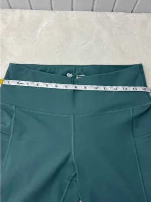 Iuga High-Waist Active Leggings in‎ Dusty Teal Size L thumbnail 3