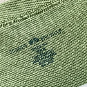 Brandy Melville Tshirt cotton crew short sleeve womens Green (one size) casual thumbnail 2