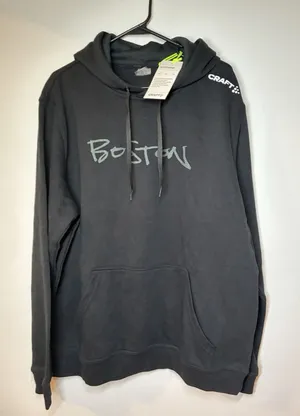 Craft‎ Sportswear Hoodie #TEAMRIVS XL black Black Skull On Back Boston Graffiti thumbnail 1