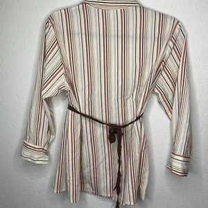 Motherhood Maternity Striped Blouse‎ thumbnail 5