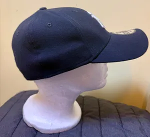 New Era New York Yankees 39THIRTY Navy Blue Stretch Fit Baseball Cap thumbnail 4