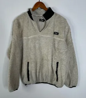 Zyia Active Sherpa 1/4 Zip Fleece Sweatshirt Size‎ Medium thumbnail 1
