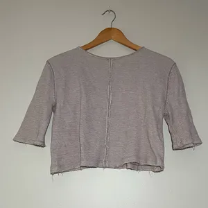 Free People Waffle Knit Cropped Thermal Top thumbnail 4