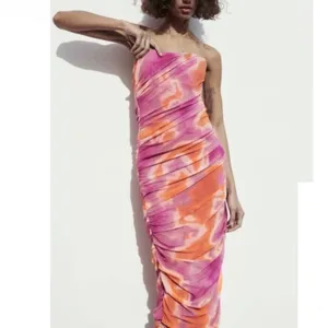 Zara‎ Print Dress With Tulle thumbnail 7