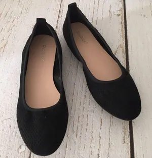 Black Ballet Flats, Size 8 1/2 thumbnail 4