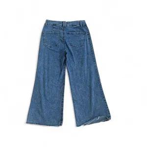 Rewash Super High Rise Wide Leg‎ Distressed Hem Jeans Size 28/7 thumbnail 2