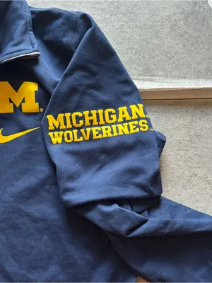 Blue u of m nike quarter zip thumbnail 2