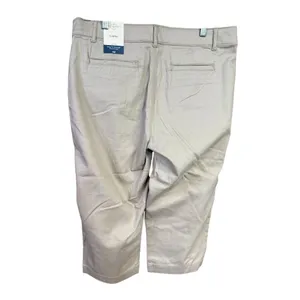 St. John’s Bay Capris- Khaki/ Mid Rise/Sz 14 NWT thumbnail 4